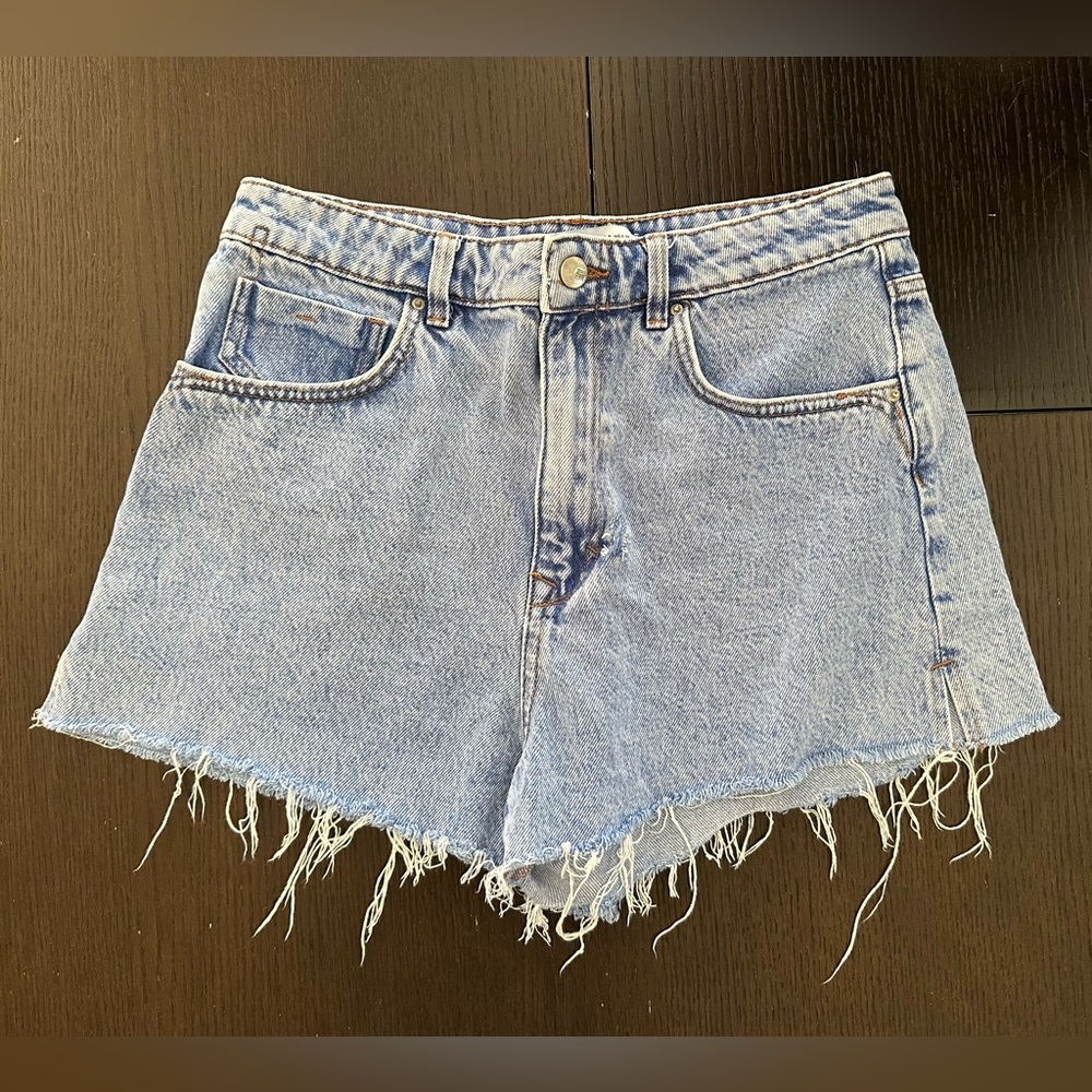 Zara Jean Shorts | High Rise Light Wash
